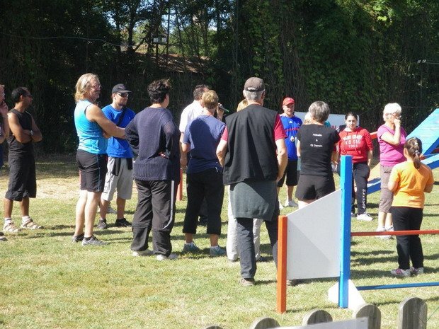 Concours d'agility, Neuvy sur Loire, 1er septembre 2012