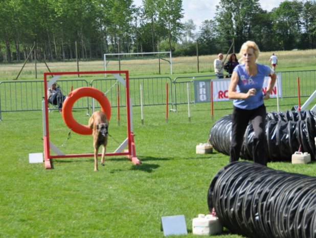 Concours d'agility; Louhans, 15 mai 2011