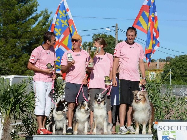 Finale Trophée par équipe, Montélimar 10 et 11 août 2013